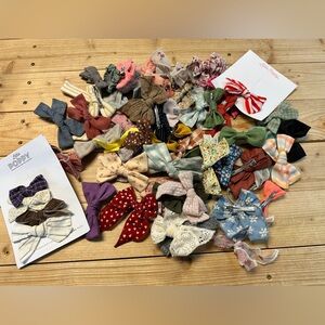 Little Poppy Co Little Girls Clip Bows Lot 50+